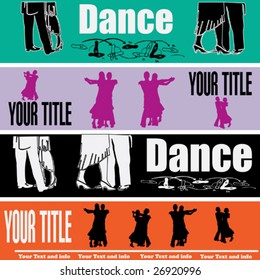 Ballroom Dancing Web Banner Templates