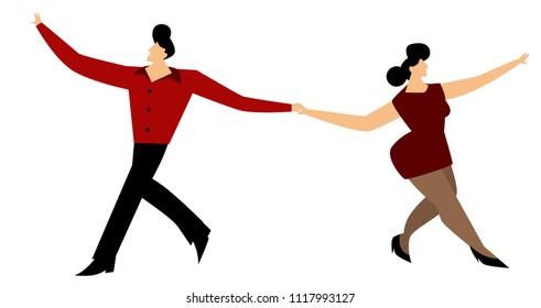 ballroom salsa tango dancers