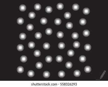 balls, background, wallpaper, bag, icon, vector illustration eps10