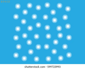 balls, background, wallpaper, bag, icon, vector illustration eps10