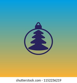 balls, christmas, icon