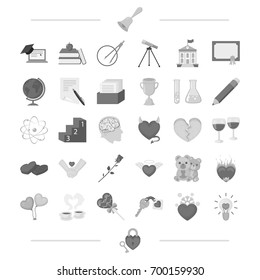 balls, cups, coffee and other web icon in black style. wings, bears, fire icons in set collection.