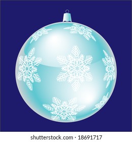 Balls for a decoration. Christmas. Vector.