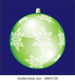 Balls for a decoration. Christmas. Vector.