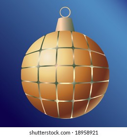 Bolas para una decoración. Navidad. Vector.