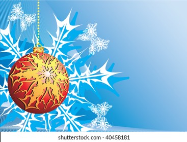 Bolas para una decoración. Navidad. Vector.
