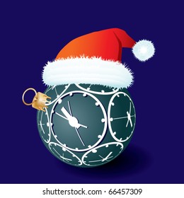 Bolas para una decoración. Navidad. Vector.