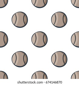 Balls seamless pattern in hand drawn style - for paper, fabric and creative design