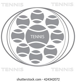 Balls for tennis.