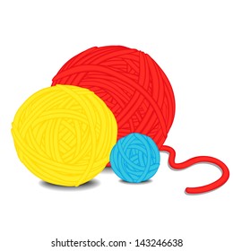 Balls of yarn 