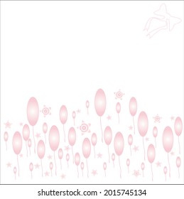baloon background for  celebration wishes  