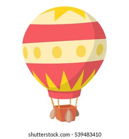 Baloon icon. Cartoon illustration of baloon vector icon for web design