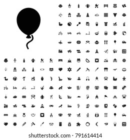 Baloon icon illustration isolated vector sign symbol. baby icons vector set.