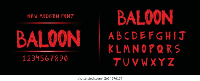 Baloon mínimo de luxo fonte alfabeto logotipo. Tipografia beleza moda elegante minimalista serif italic fontes decorativo casamento vintage retro logos. ilustração vetorial