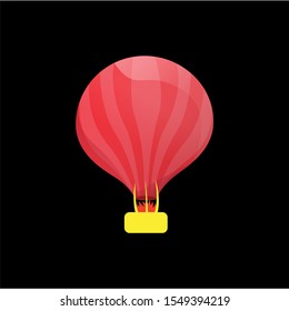 baloon vector logo illustration design