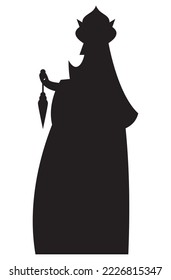 balthazar wise man silhouette character