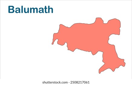 Mapa da subdivisão de Balumath, Distrito de Latehar, Estado de Jharkhand, República da Índia, Governo de Jharkhand, Território indiano, Índia Oriental, política, aldeia, turismo