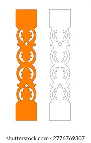 A balustrade is an architectural safety barrier or railing system, composed of a row of small, vertical posts (balusters) topped by a rail. Often used for both safety and decoration, they prevent falls on staircases, balconies, bridges, and terraces. The carving known as Awan larat is a traditional Malay carving or decorative motif characterized by flowing, interconnected, and continuous, plant-like patterns, often representing meandering clouds or creeping vines (sulur bayung). It symbolizes harmony, the interconnectedness of nature, and the relationship between humans and their Creator.