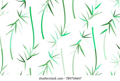Bamboo Background. Beautiful Leaves Pattern for Textile, Paper, Packaging Paper, Tile, Tablecloth. Bamboo Leaves. Twigs. Abstract Bamboo Background in Asian Style. Leaves Pattern for Wallpaper.