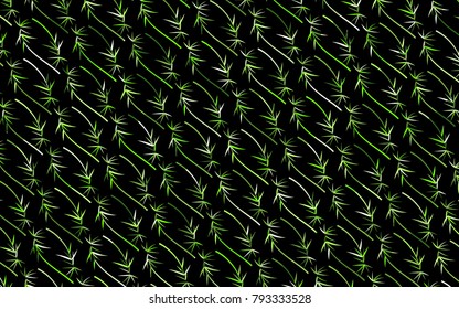 Bamboo Background. Beautiful Twigs Pattern for Textile, Paper, Packaging Paper, Tile, Tablecloth. Bamboo Leaves. Twigs. Abstract Bamboo Background in Asian Style. Leaves Pattern for Wallpaper.