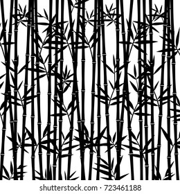 Bamboo background. Vector
