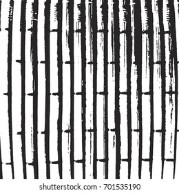 Bamboo carpent overlay distressed texture. Grunge striped background. EPS10 vector.