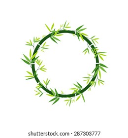 bamboo crown vector design
