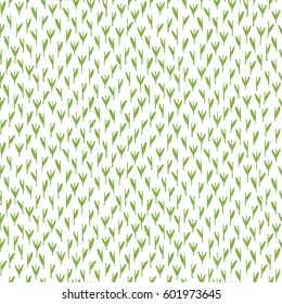Bamboo. Cute floral seamless vector pattern. Botanical texture.