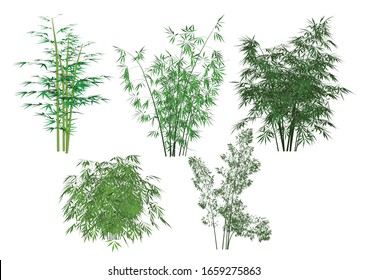 Bamboo decoration set for home decoration