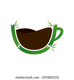 Bamboo Drinks logo vector template, Creative Bamboo logo design concepts