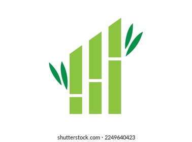 Diseño de logotipo financiero, plantilla de diseño de vectores
