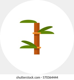 Bamboo flat icon