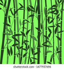 Bamboo forest as background  EPS 10