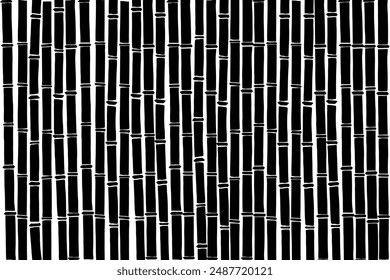 Bamboo forest background. nature plant silhouette 
