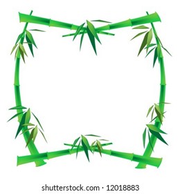 Bamboo Frame Stock Vector (Royalty Free) 12018883 | Shutterstock