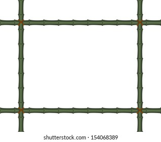 Bamboo frame