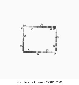 bamboo frame icon
