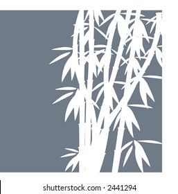 bamboo frame vector