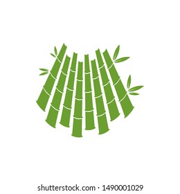 Bamboo graphic design template vector isolated illustration