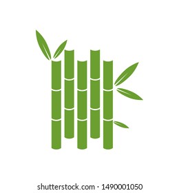 Bamboo graphic design template vector isolated illustration