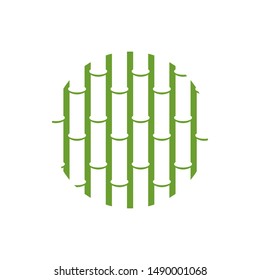 Bamboo graphic design template vector isolated illustration