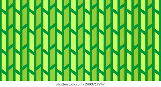 bamboo green background pattern seamless simple editable trapezoid cartoon style