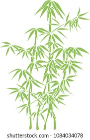 bamboo green tree