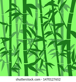 Bamboo grove for the background, symbolizes a clean planet. EPS-10