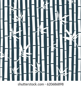 Bamboo grove vector illustration