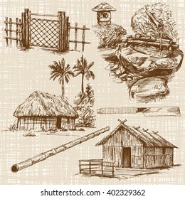 Sketch Hut Images Stock Photos Vectors Shutterstock