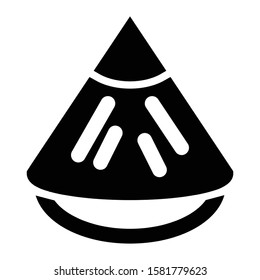 bamboo hat icon glyph vector design