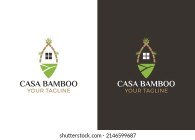 Bamboo Hotel Rent Logo Design