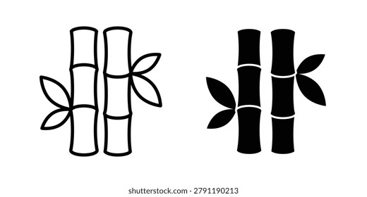 Bamboo icon concepts for website projects