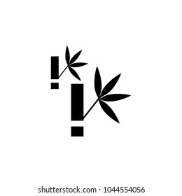 bamboo icon. Element of SPA icon. Premium quality graphic design. Signs and symbols collection icon for websites, web design, mobile app on white background